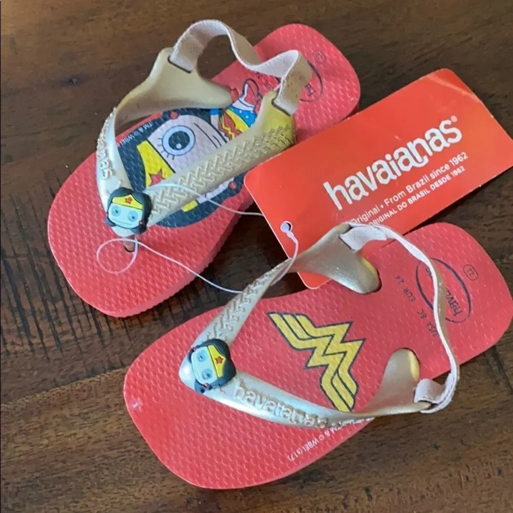 Girls Wonder Woman Havaianas